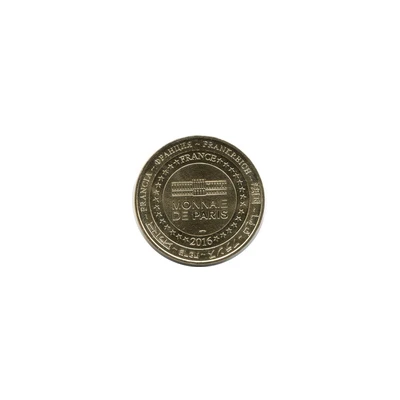 Monnaie de Paris Tourist Token - Honfleur www.naturospace.com - Le goura back
