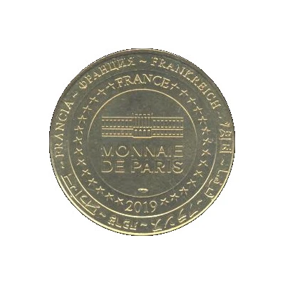 Monnaie de Paris Tourist Token - Honfleur www.naturospace.com - Le papillon comète back