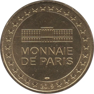 Monnaie de Paris Tourist Token - Johnny Hallyday Concert back