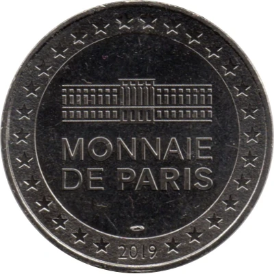 Monnaie de Paris Tourist Token - Johnny Hallyday Guitare back