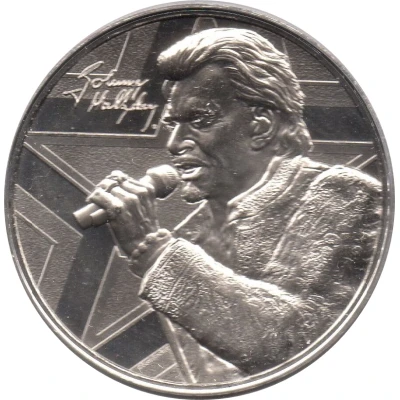 Monnaie de Paris Tourist Token - Johnny Hallyday Micro front
