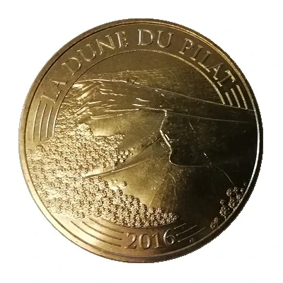 Monnaie de Paris Tourist Token - La Dune du Pilat front