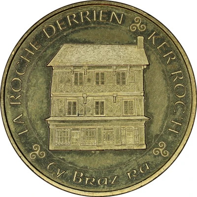 Monnaie de Paris Tourist Token - La Roche Derrien Ker Roc'h - Ty Braz Ru front