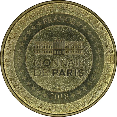 Monnaie de Paris Tourist Token - La Roche Derrien Ker Roc'h - Ty Braz Ru back