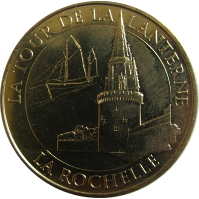 Monnaie de Paris Tourist Token - La Rochelle La Tour de la Lanterne front