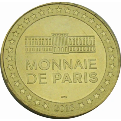 Monnaie de Paris Tourist Token - Le Carré d'Encre 7ème anniversaire - 2 décembre back