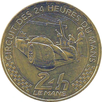 Monnaie de Paris Tourist Token - Le Mans Circuit des 24 heures du Mans front