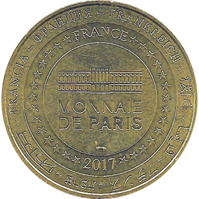 Monnaie de Paris Tourist Token - Le Mans Circuit des 24 heures du Mans back