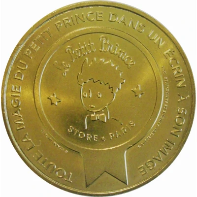 Monnaie de Paris Tourist Token - Le Petit Prince Store Paris front