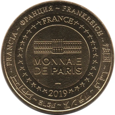Monnaie de Paris Tourist Token - Le bunker de La Rochelle back