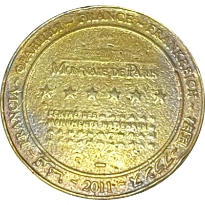 Monnaie de Paris Tourist Token - Le château d'Oiron back
