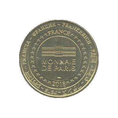 Monnaie de Paris Tourist Token - Le train de la Rhune Sommet du Pays Basque back