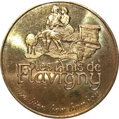 Monnaie de Paris Tourist Token - Les Anis de Flavigny Un bien bon bonbon front