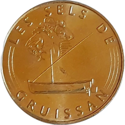 Monnaie de Paris Tourist Token - Les sels de Gruissan front