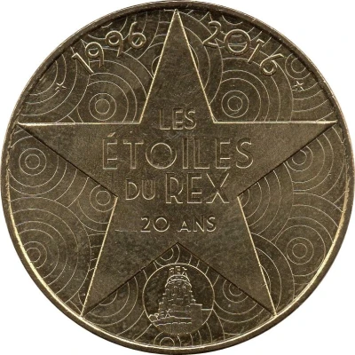 Monnaie de Paris Tourist Token - Les étoiles du Rex front