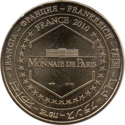 Monnaie de Paris Tourist Token - Lille Ville d'art et d'histoire - 4 monuments back