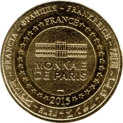 Monnaie de Paris Tourist Token - Lille Ville d'art et d'histoire - 4 monuments back