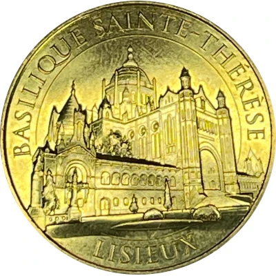 Monnaie de Paris Tourist Token - Lisieux Basilique Sainte-Thérèse front
