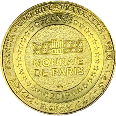 Monnaie de Paris Tourist Token - Lisieux Basilique Sainte-Thérèse back
