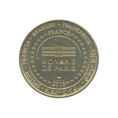 Monnaie de Paris Tourist Token - Lisieux Cerza le parc des safaris - L'ours blanc back