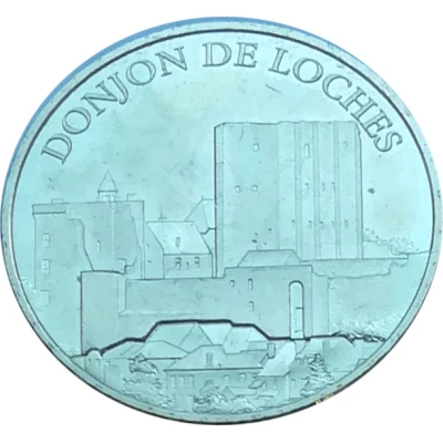 Monnaie de Paris Tourist Token - Loches Le donjon front