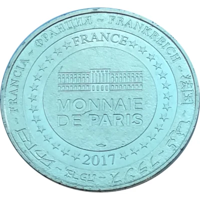 Monnaie de Paris Tourist Token - Loches Le donjon back