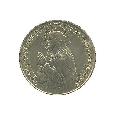 Monnaie de Paris Tourist Token - Lourdes Magnificat front