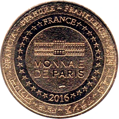 Monnaie de Paris Tourist Token - Lozère Les Loups du Gévaudan back