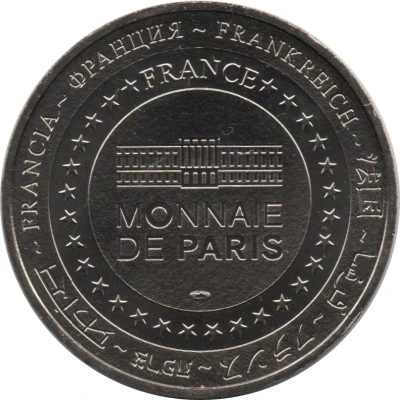 Monnaie de Paris Tourist Token - M. et Mme Agecanonix ND back