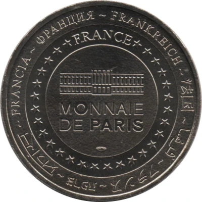 Monnaie de Paris Tourist Token - M. et Mme Cétautomatix ND back
