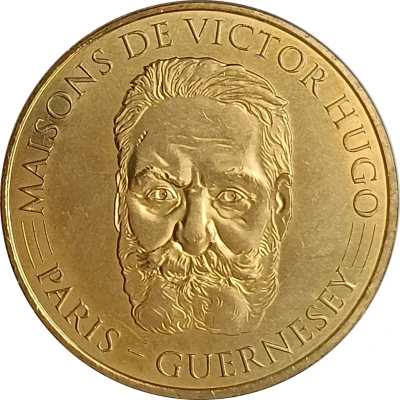 Monnaie de Paris Tourist Token - Maisons de Victor Hugo Paris - Guernesey front