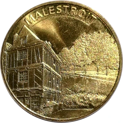 Monnaie de Paris Tourist Token - Malestroit front