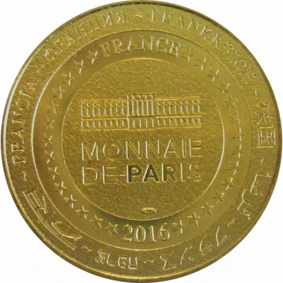 Monnaie de Paris Tourist Token - Marignane Le musée Raimu back