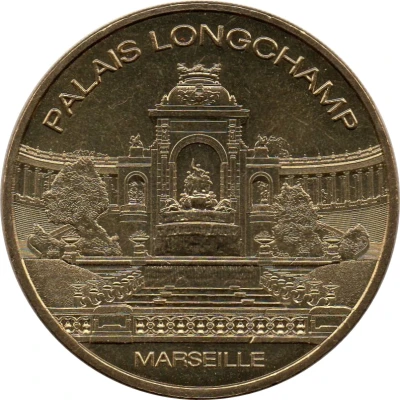Monnaie de Paris Tourist Token - Marseille Palais Longchamp front