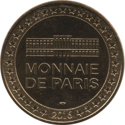 Monnaie de Paris Tourist Token - Maurizio Cattelan La Nona Ora, back