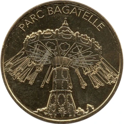 Monnaie de Paris Tourist Token - Merlimont Parc Bagatelle - Le Twist'Air front