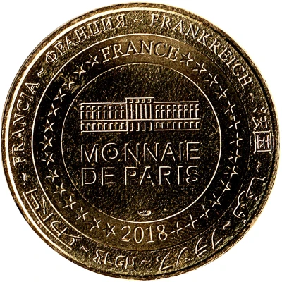 Monnaie de Paris Tourist Token - Michelin 120 ans Bibendum back