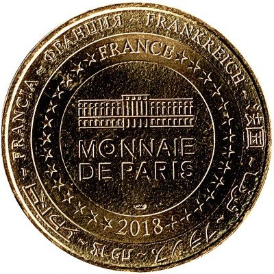 Monnaie de Paris Tourist Token - Michelin Collection bibendum back