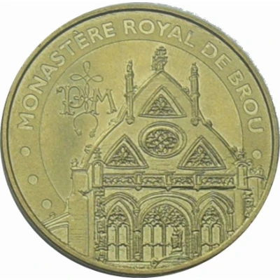 Monnaie de Paris Tourist Token - Monastére royal de Brou front