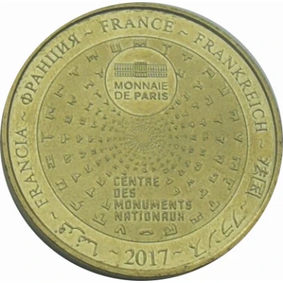 Monnaie de Paris Tourist Token - Monastére royal de Brou back