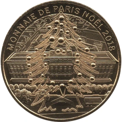 Monnaie de Paris Tourist Token - Monnaie de Paris Noël front