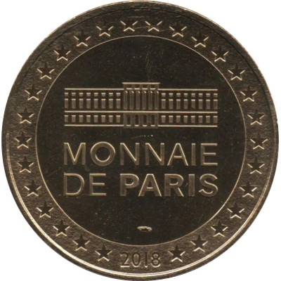 Monnaie de Paris Tourist Token - Monnaie de Paris Noël back