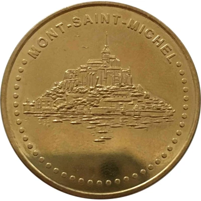 Monnaie de Paris Tourist Token - Mont Saint-Michel front