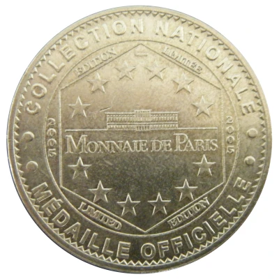 Monnaie de Paris Tourist Token - Mulhouse Musée National de l'Automobile - Bugatti Type 35 B back