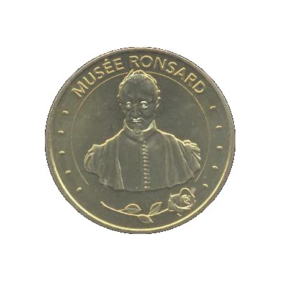 Monnaie de Paris Tourist Token - Musée Ronsard front
