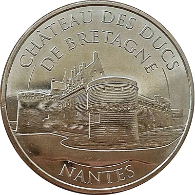 Monnaie de Paris Tourist Token - Nantes Château des Ducs de Bretagne front