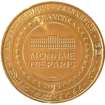Monnaie de Paris Tourist Token - Nantes Château des Ducs de Bretagne back