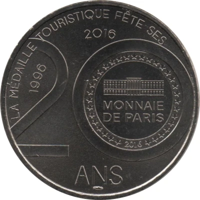 Monnaie de Paris Tourist Token - Nantes Le Palais Dobrée back