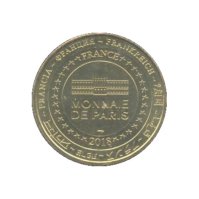 Monnaie de Paris Tourist Token - Nantes Les Machines de l'île - Le grand éléphant back