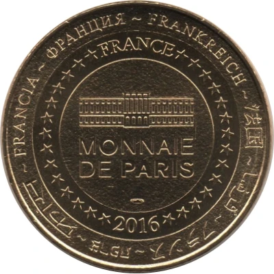 Monnaie de Paris Tourist Token - Nantes Palais Dobrée back